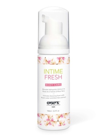 Mousse nettoyante intime à la rose de Damas et à l'extrait d'Aloe Vera 150ml - CC805035