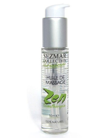 Huile de massage professionnelle ZEN 100% naturelle 50 ml - SEZ099