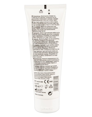 Gel lubrifiant à base d'eau imitation sperme 125 ml - R623814