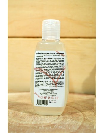 Lubrifiant à base d'eau 100% naturel Noix de Coco 90 ml - SEZ087