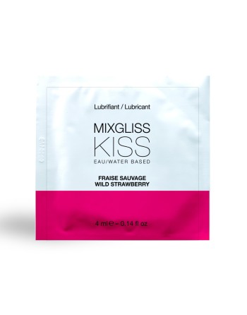 Dosette lubrifiant Mixgliss Eau Kiss Fraise Sauvage 4 ML - L6022399