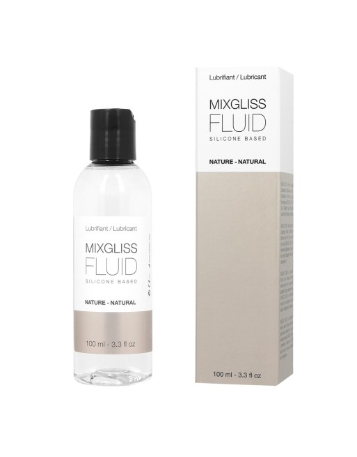 Lubrifiant Mixgliss Fluid nature silicone sans parfum 100 ML - MG0005