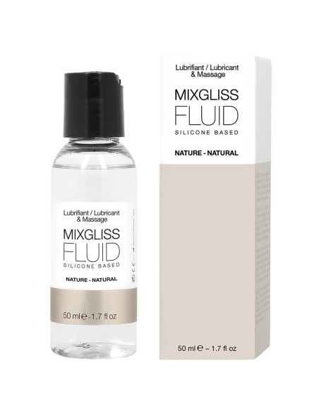 Lubrifiant Mixgliss Fluid nature silicone sans parfum 50 ML - MG2001