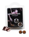 Boules de massage Brésiliennes chocolatées - BZ3857