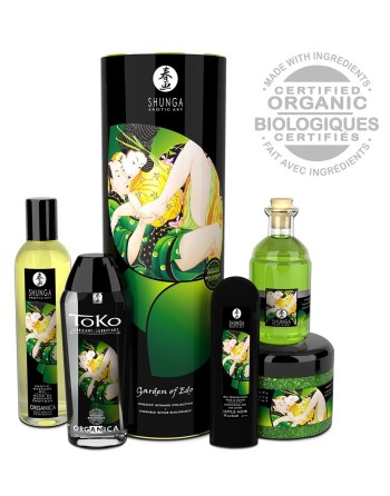 Coffret bio plaisir massage lubrifiant sels de mer - CC9002