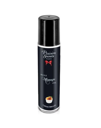 Huile de massage comestible crème brûlée 59ml - CC826005