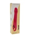 TWIST Rose, Vibromasseur va-et-vient USB en silicone médical, doté de 18 modes de stimulation - BQ586PNK