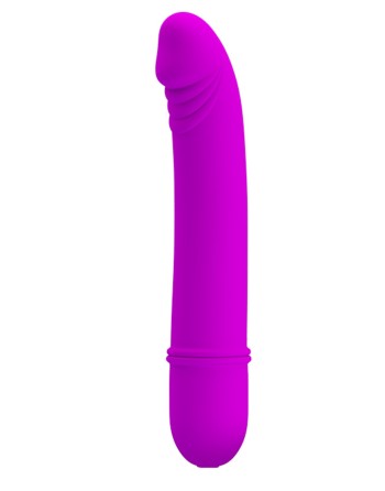 Vibromasseur waterproof Fuchsia 12 cm - AITTPNK