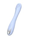 Vibromasseur silicone 10 modes de vibration USB bleu - BOZ-053TUR