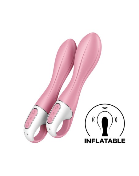 Vibromasseur gonflable G-Spot rose USB Air Pump Vibrator 2 Satisfyer