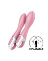 Vibromasseur gonflable G-Spot rose USB Air Pump Vibrator 2 Satisfyer