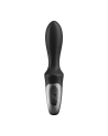 Vibromasseur noir USB, chauffant et connecté Heat Climax Satisfyer - CC597789