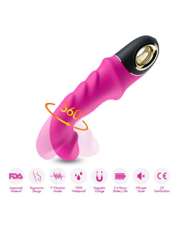 Vibromasseur rose G-spot Joy Blade vibrations puissantes - USK-V14PNK