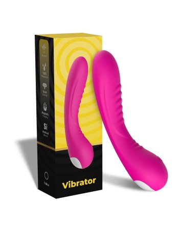 Vibromasseur courbé 9 modes de vibration rose - USK-V01PNK