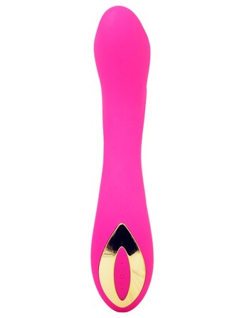 Vibromasseur rose 10 programmes USB - CR-CAV001