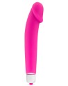 Vibromasseur rose 7 vitesses réaliste silicone lisse - CC5740070050