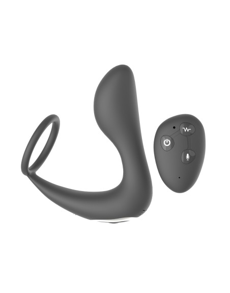 Stimulateur de prostate télécommandé avec micro décharge électrique et avec option commande vocale JUNO - WS-NV526