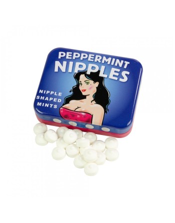 Boite de bonbons à la menthe en forme de seins, sans sucre - CC501081