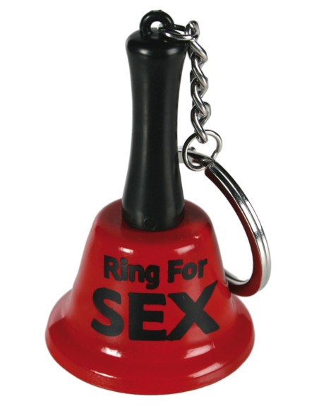 Cloche rouge porte clefs Ring For Sex - R700088