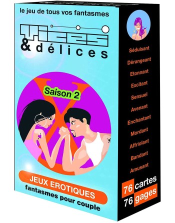 Jeu de cartes Vices et Delices - Saison 2 - 1130649