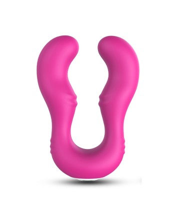 Vibromasseur Rose en forme de U double tête stimulateur point G - USK-V07PNK