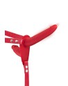 Double gode ceinture rouge vibrant - CC5310020030