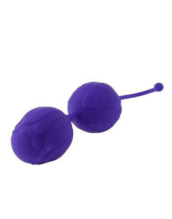 Boules de Geisha violet silicone - KOB004PUR