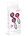 Set de boules de Geisha noires roses à billes amovibles - CC5260020010