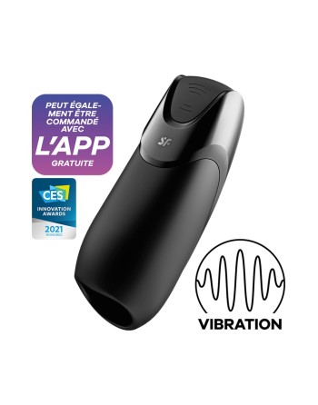 Masturbateur connecté vibrant USB Men Vibration Satisfyer - CC597816