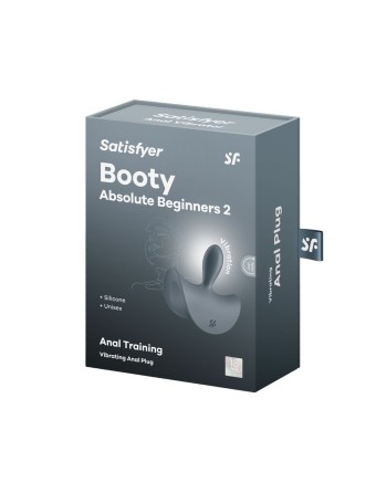 Vibromasseur anal unisexe gris Booty Absolute Beginners 2 Satisfyer - CC597864