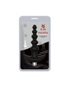 Plug anal vibrant noir en silicone - WS-NV529