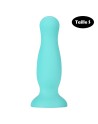 Plug anal ventouse vert pastel taille S - A-001-S-GRN