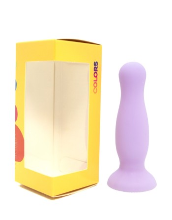 Plug anal ventouse violet pastel taille S - A-001-S-PUR