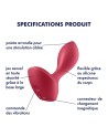 Plug anal vibrant rouge USB Backdoor Lover Satisfyer - CC597728