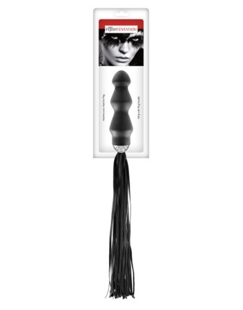 Martinet avec manche plug anal noir Fetish Tentation - CC570401