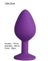 Plug bijou violet Small - DB-RY067PUR