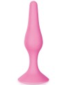 Plug anal ventouse rose taille L - CC5700893050