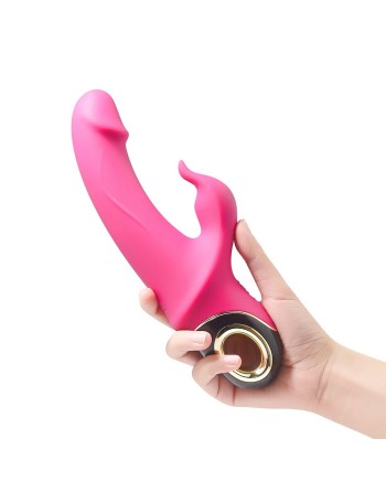 Vibromasseur Rabbit rose 9 modes de vibrations puissantes - USK-V10PNK