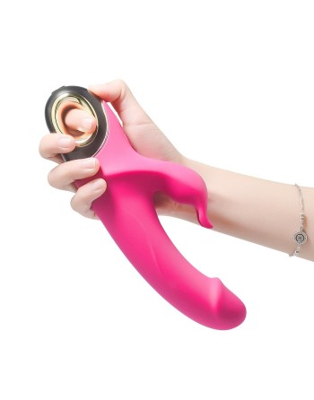 Vibromasseur Rabbit rose 9 modes de vibrations puissantes - USK-V10PNK