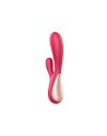 Vibromasseur rabbit rouge connecté Mono Flex Satisfyer - CC5972440050