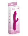 Vibromasseur rabbit Becca rose USB avec gland stimulant 10 programmes - CC531061