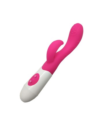 Vibromasseur Rabbit Rose avec picot de stimulation - TOZ051PNK