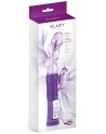 Vibromasseur rabbit violet tête rotative USB - CC5702020201