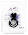 Double cockring noir avec stimulateur de clitoris - CC5710050010