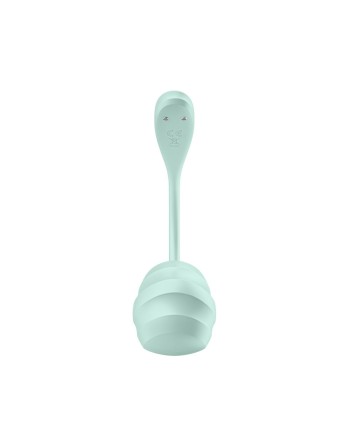 Oeuf vibrant vert menthe Smooth Petal Satisfyer - CC597862