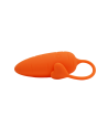 CARROT, Un Œuf vibrant avec télécommande, couleur et forme Carotte en silicone médical - BQ134ORA