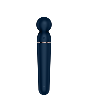 Vibromasseur wand bleu USB 60 vibrations Planet Wand-er Satisfyer - CC597845