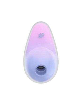 Stimulateur clitoridien par onde de pression sans contact et par vibration USB violet et rose, Pixie Dust Satisfyer - CC597836