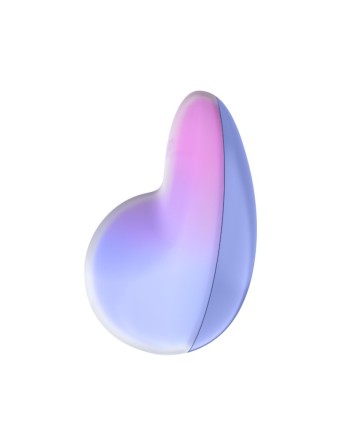 Stimulateur clitoridien par onde de pression sans contact et par vibration USB violet et rose, Pixie Dust Satisfyer - CC597836