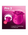 Stimulateur de clitoris rose par ondes de pression ou sans contact Pro 2 Modern Blossom Satisfyer - CC597841